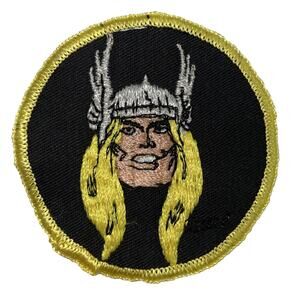 VINTAGE THOR SEW ON PATCH MARVEL COMICS Collector 1979 RARE NOS